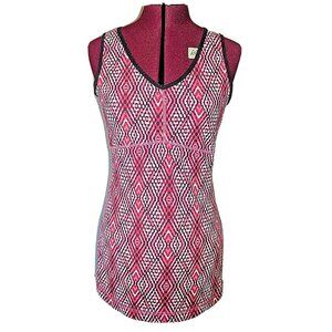 Lucy Power Power Flow Tank Top Multicolor Women V Neck Size Medium